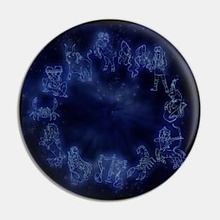 Zodiac Signs Pin