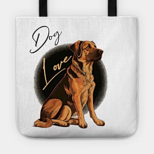 Lucky German Shepherd Tote