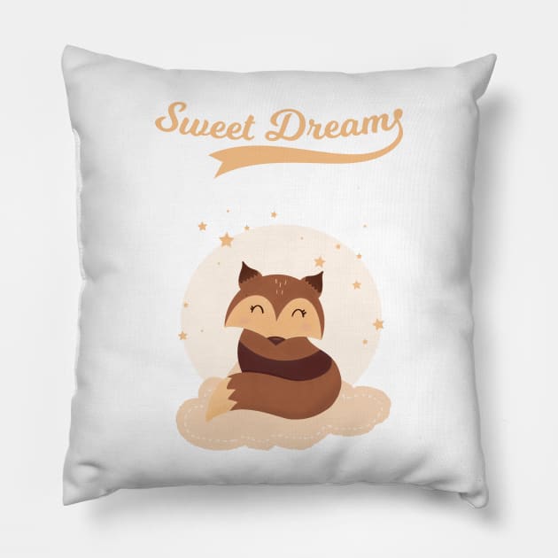 Sweet dreams baby Pillow by facyne