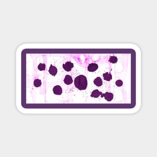 Grape Splatter Magnet