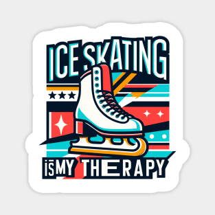 Ice Skating Magnet