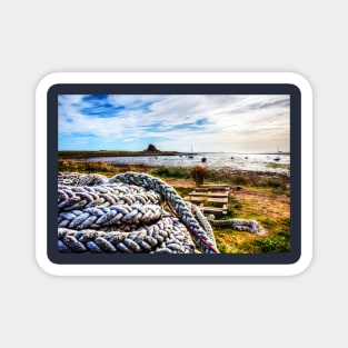 The Holy Island of Lindisfarne Fishing Rope Magnet