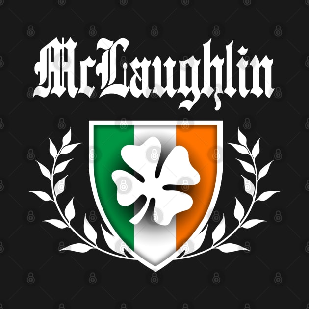 McLaughlin Shamrock Crest by robotface