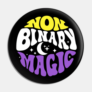 Non Binary Flag Pride Pin