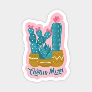 Cactus Mom Magnet