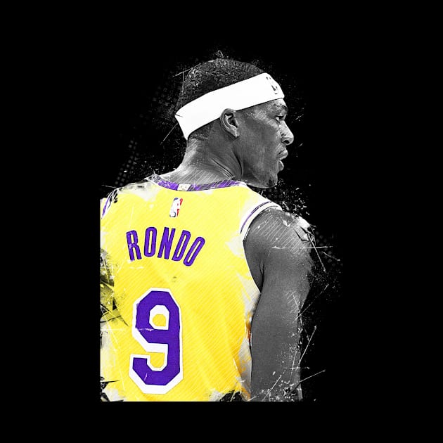 Rajon Rondo by Creativedy Stuff