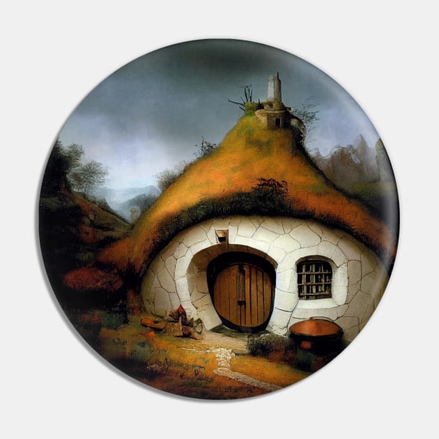 Rembrandt x The Shire Bag End Pin by Grassroots Green