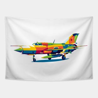 MiG-21 Fishbed Tapestry