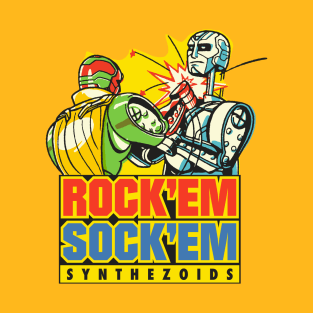 Rock'em Sock'em Synthezoids T-Shirt