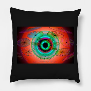 Eye of the Butterfly Pillow