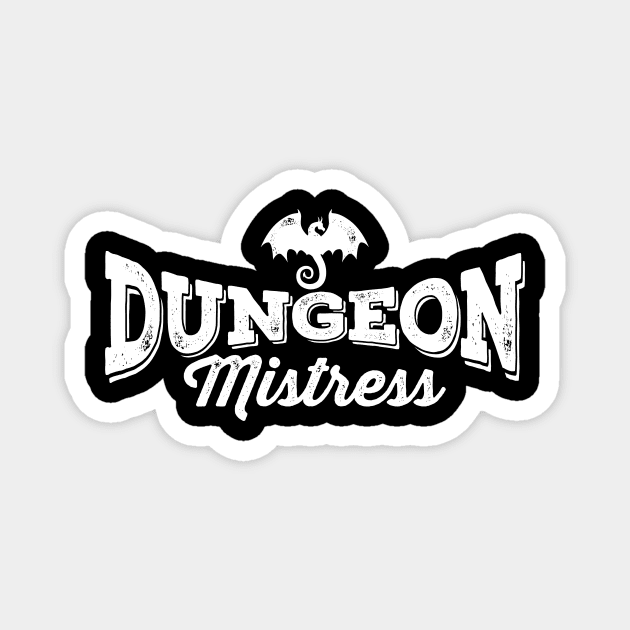 Dungeon Mistress Magnet by Natural 20 Shirts