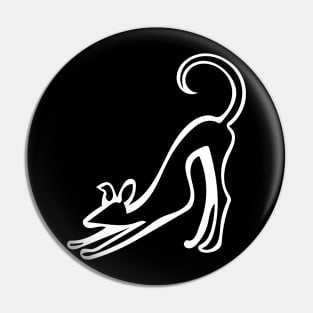 Greyhound Pounce Pin