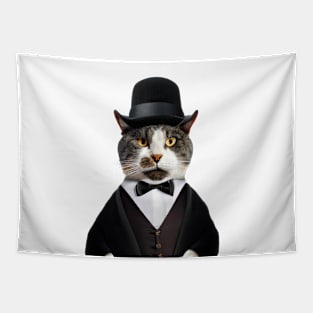 Churchill Cat Tapestry