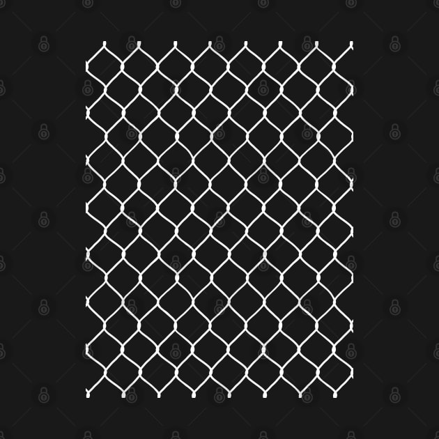 Chain Link Fence (White) by inatorinator