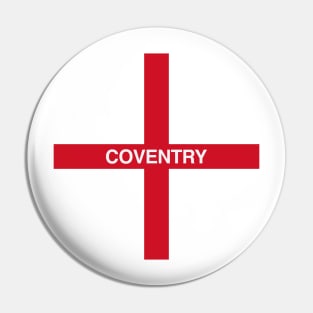 COVENTRY CITY St George Banner Pin