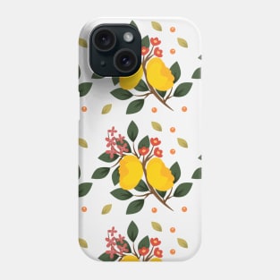 Flower Pattern Artwork Phone Case