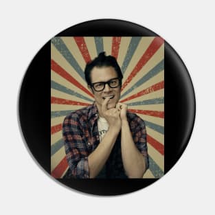 Johnny Knoxville Pin