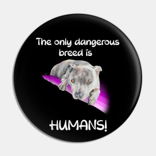 The only dangerous breed is HUMANS! Pin