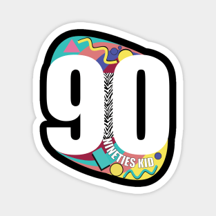 90s Kid - Vintage Nineties Kid Merch Magnet