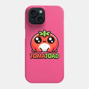 Tomatoad! Cute Tomato Toad Pun Cartoon Phone Case