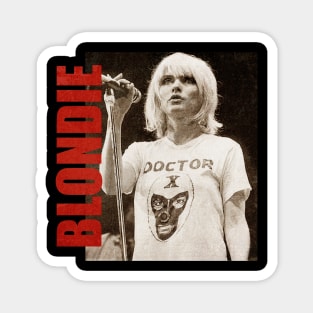 TEXTURE ART-Blondie - Retro Aesthetic Fan Art Magnet