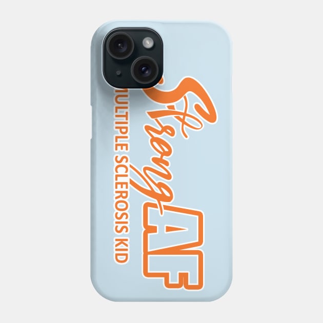 Strong AF MS Kid Phone Case by CuteCoCustom