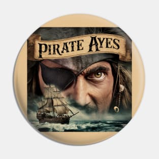 Pirate ayes, aye! Pin
