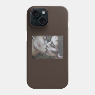 Lovers - Kiss and Coffee Phone Case