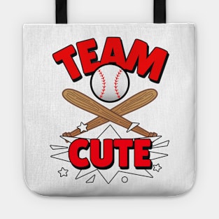 SPORTS Team Cute Baseball Lover Tote