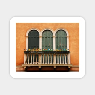 Balcony in Murano Magnet