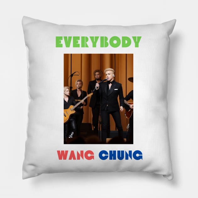 WANG CHUNG Merch Pillow by Seligs Music