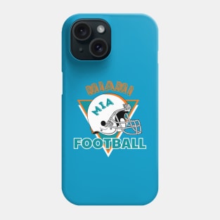 Miami Football Vintage Style Phone Case