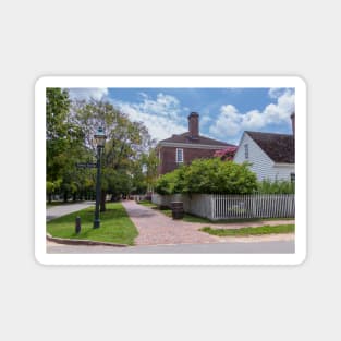 Prince George Street in Colonial Williamsburg, Virginia Magnet