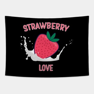 Strawberry Love Tapestry