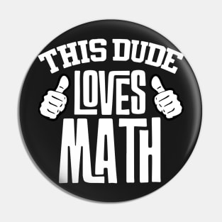 Math teacher Pin