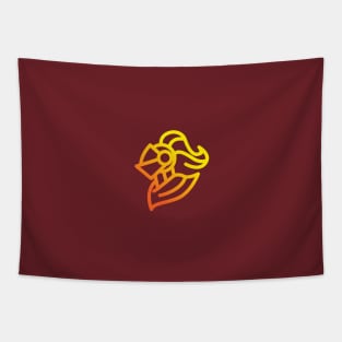 knight design simple Tapestry