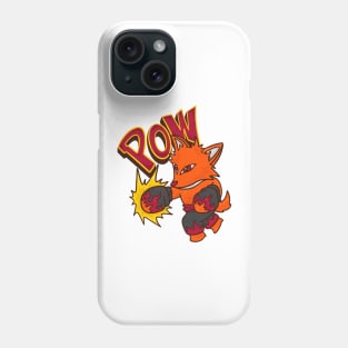 Foxing s Fox and Boxing POW Phone Case