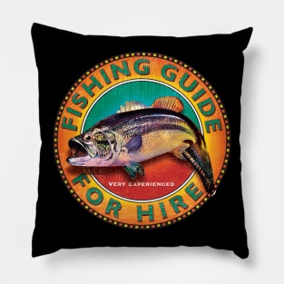 Fishing Guide for Hire Pillow