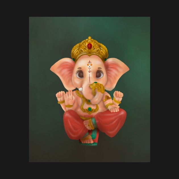 Lord Ganesha by cgcreation