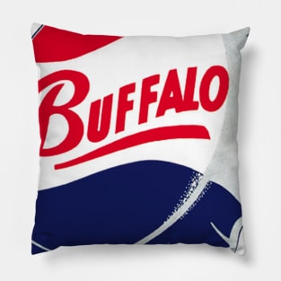 Buffalo Bisons Logo Pillow