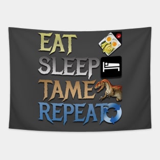 Eat Sleep Tame Repeat Tapestry