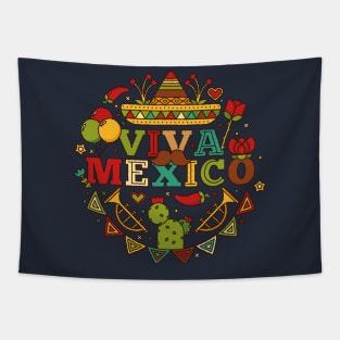 Viva Mexico | mexican fiesta shirt | funny mexican Tapestry