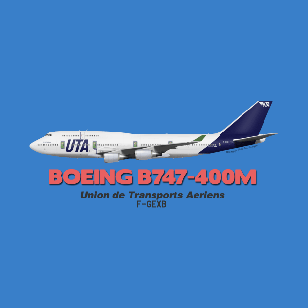 Boeing B747-400M - Union de Transports Aeriens by TheArtofFlying