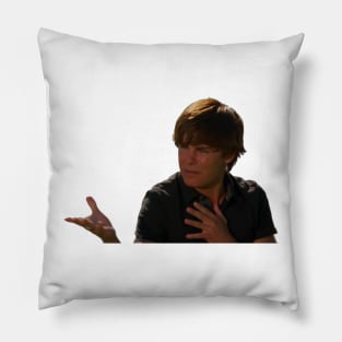 Troy Bolton meme Pillow