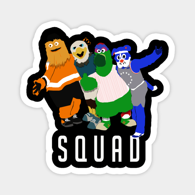 PHILLY SQUAD Magnet by Philly Drinkers