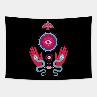 Symbols folk art Tapestry