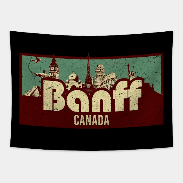 Banff Canada Tapestry by SerenityByAlex