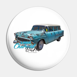 1955 Chevrolet BelAir Station Wagon Pin