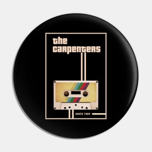 The Carpenters Music Retro Cassette Tape Pin