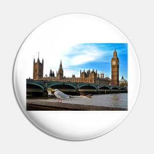 Big Ben Houses of Parliament Westminster Bridge London Pin